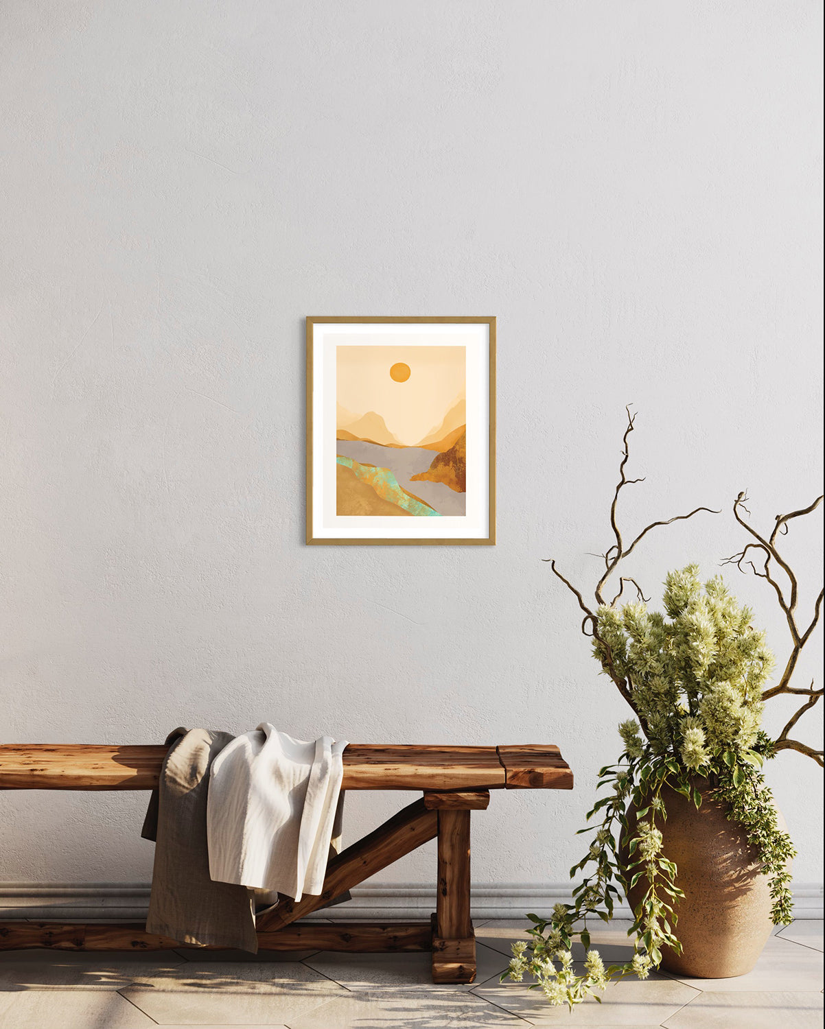 Abstract & Earthy I Wall Art Poster