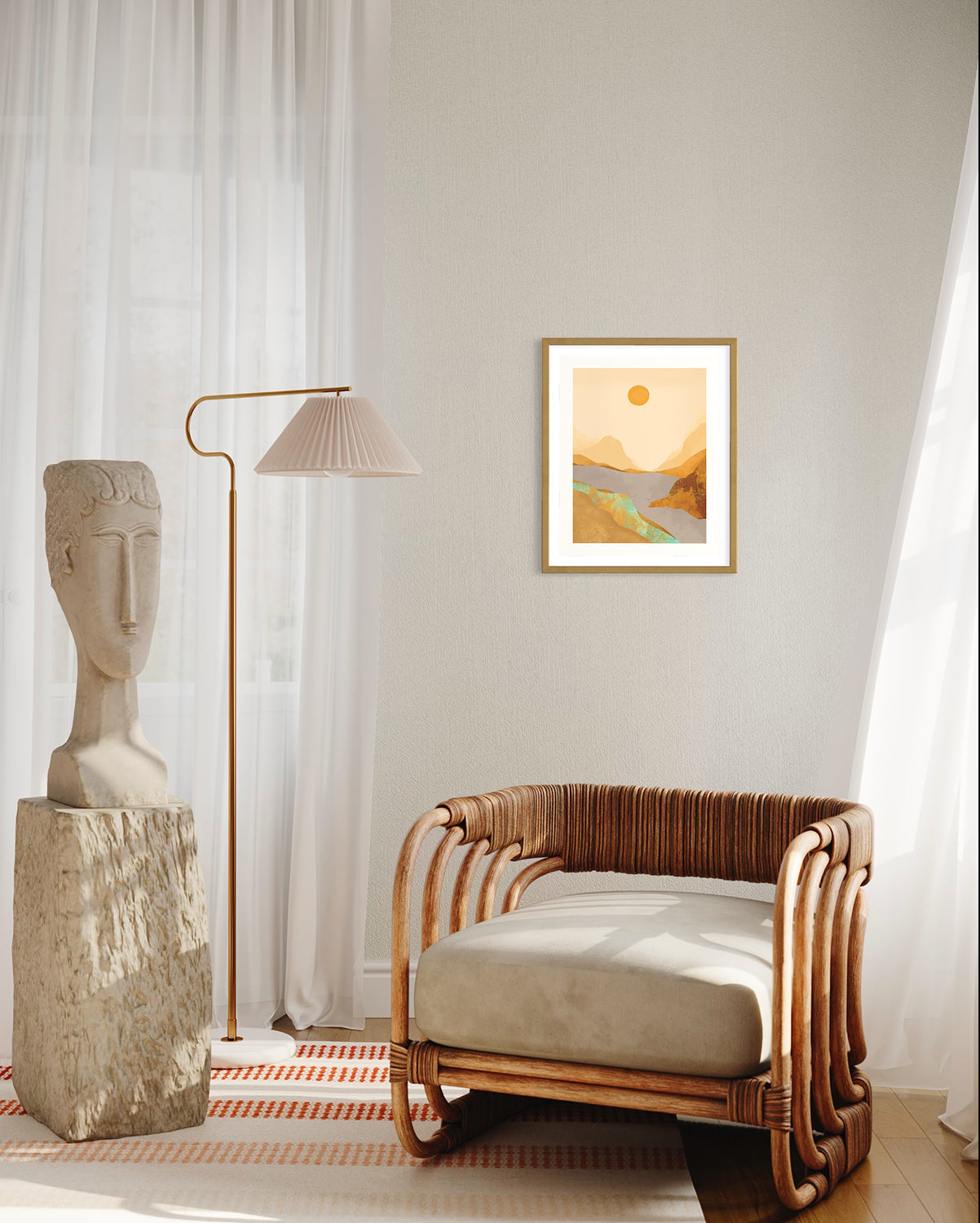 Abstract & Earthy I Wall Art Poster