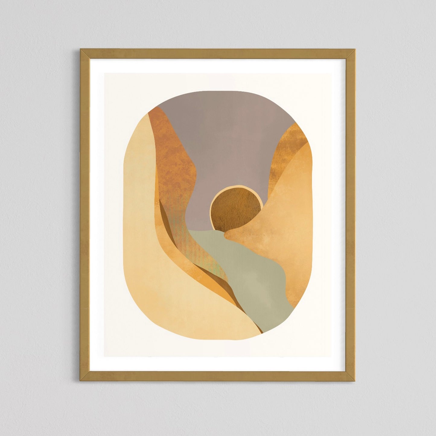 Abstract & Earthy II Wall Art Poster