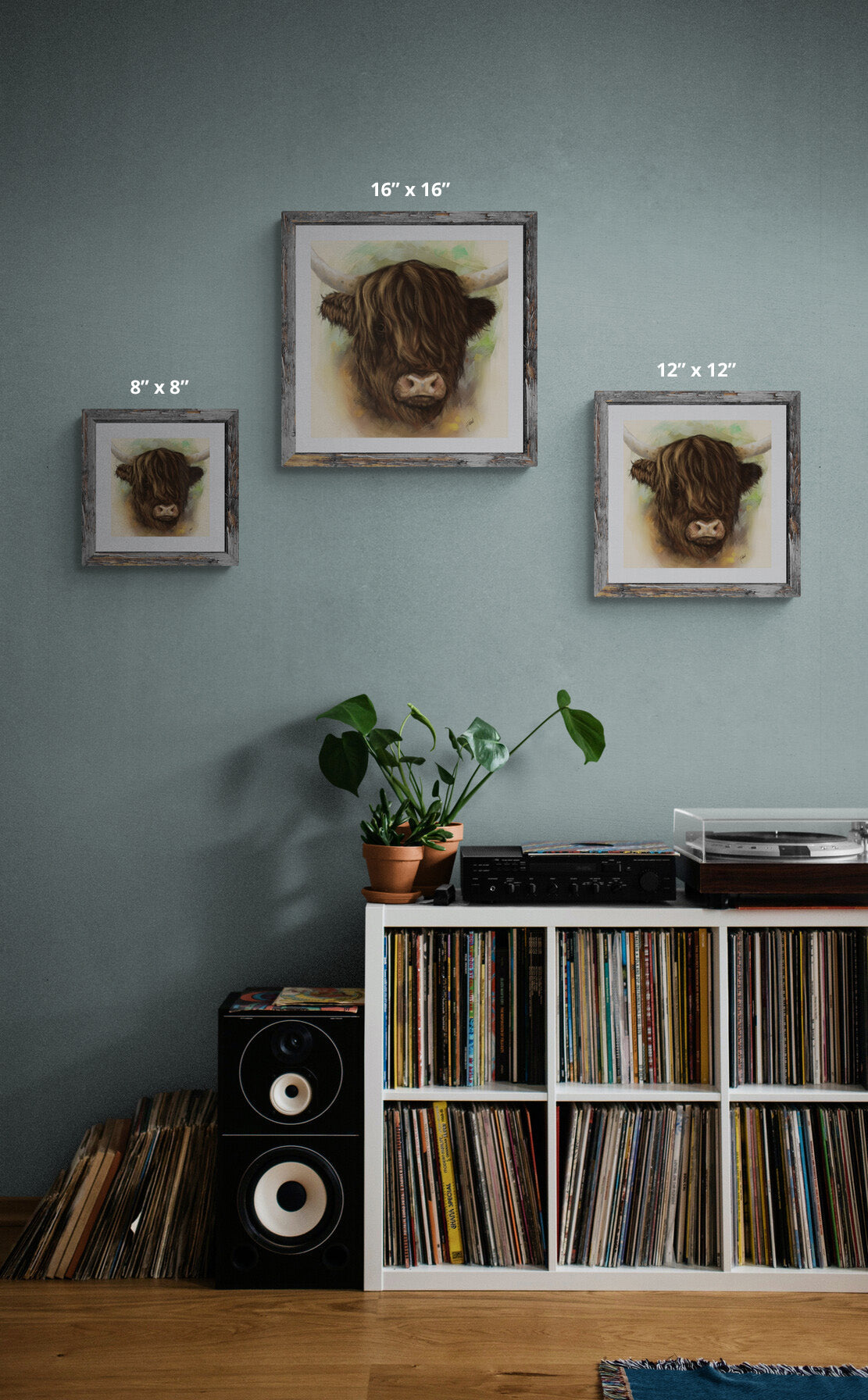 Highland Cow Fine Art Print