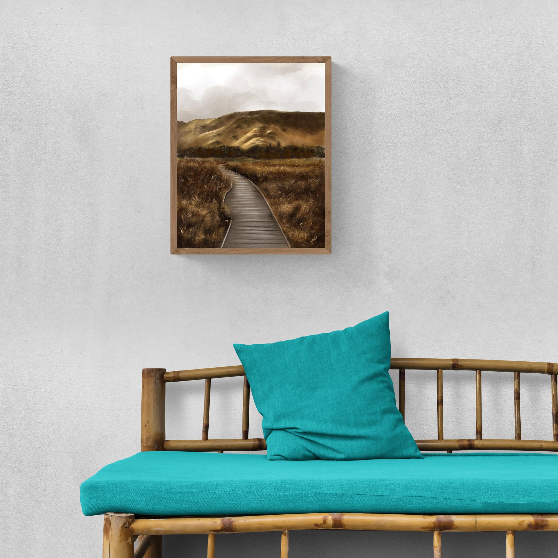 Lake District Art Print from Bear & Bristle. Wall art, art print, nature art, landscape art.