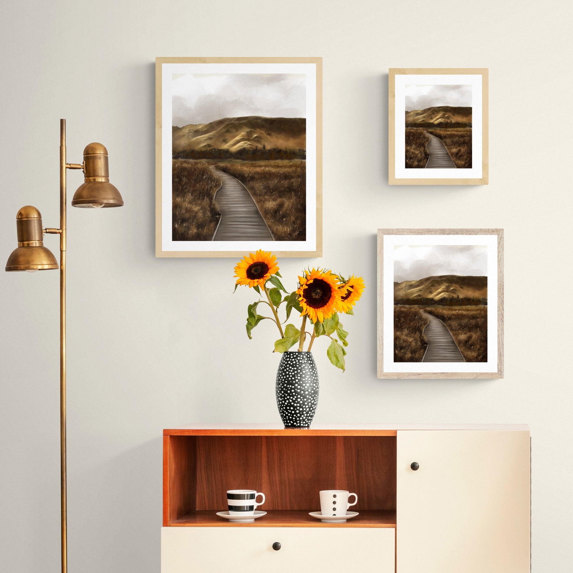 Lake District Art Print from Bear & Bristle. Wall art, art print, nature art, landscape art.