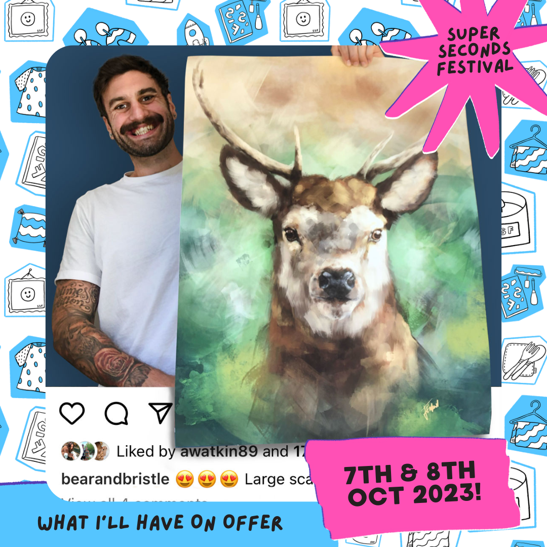 Stag Fine Art Print - 24 x 32"