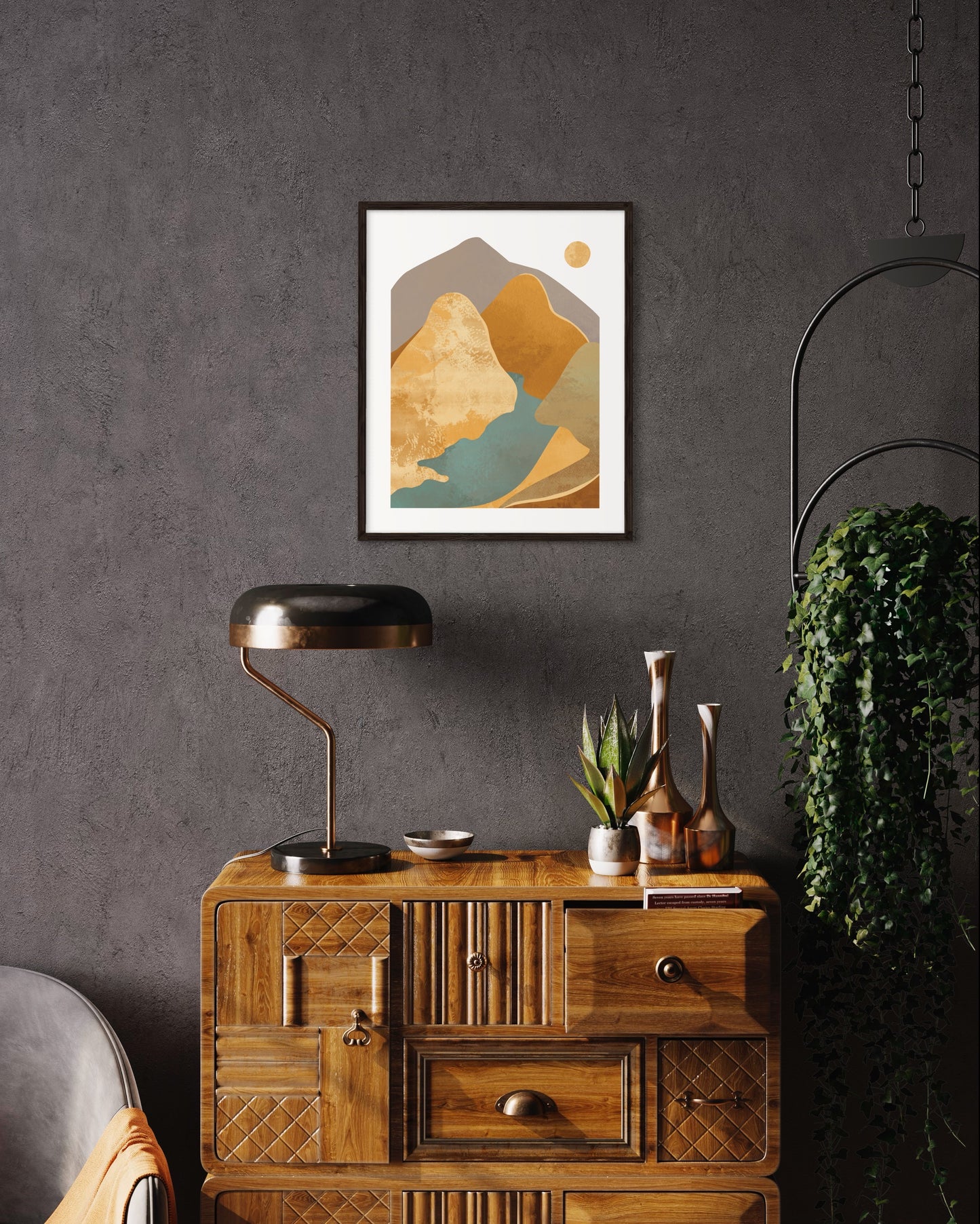 Abstract & Earthy III Wall Art Poster