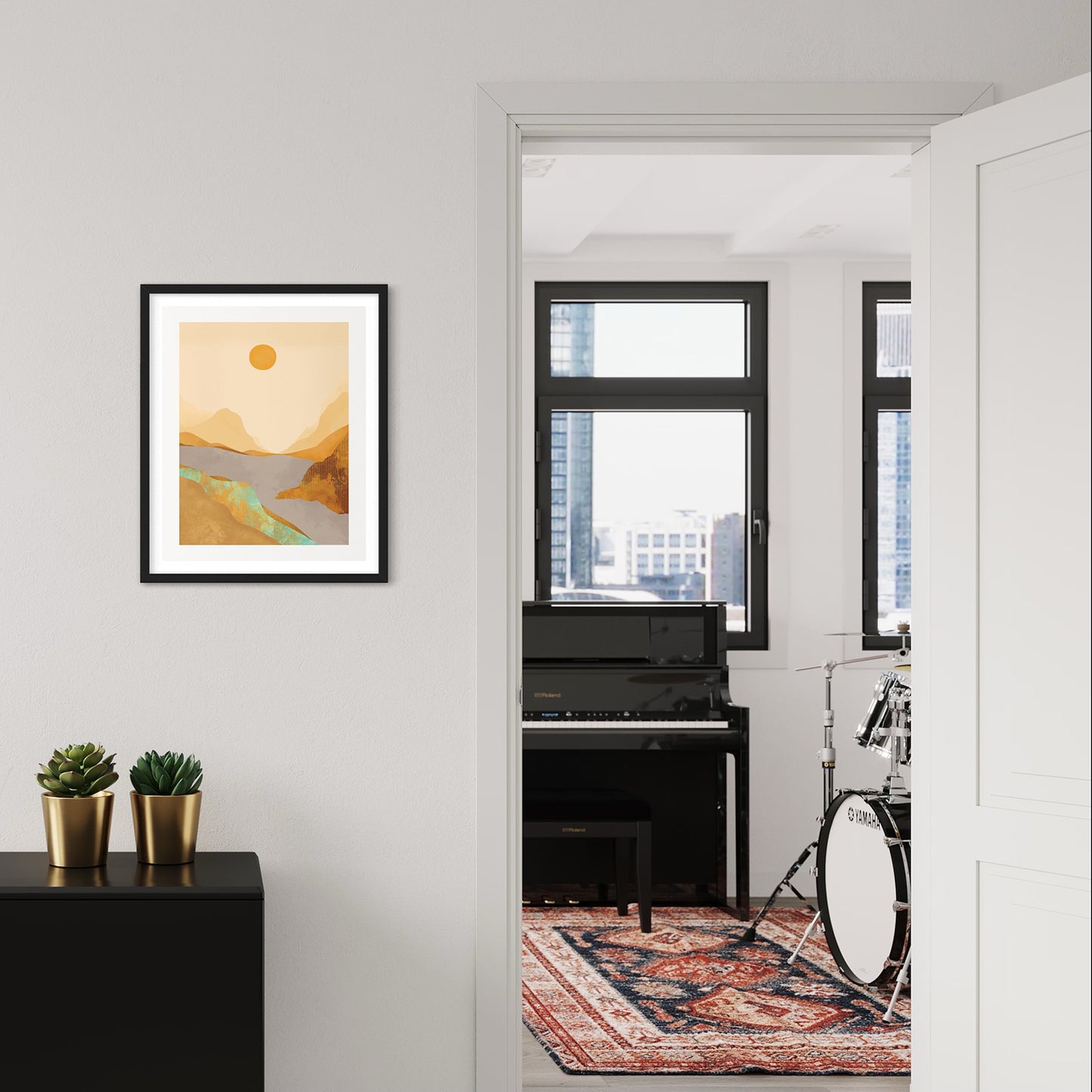Abstract & Earthy I Wall Art Poster