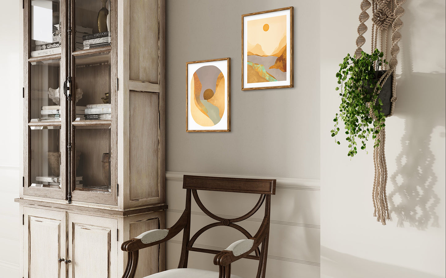 Abstract & Earthy I Wall Art Poster