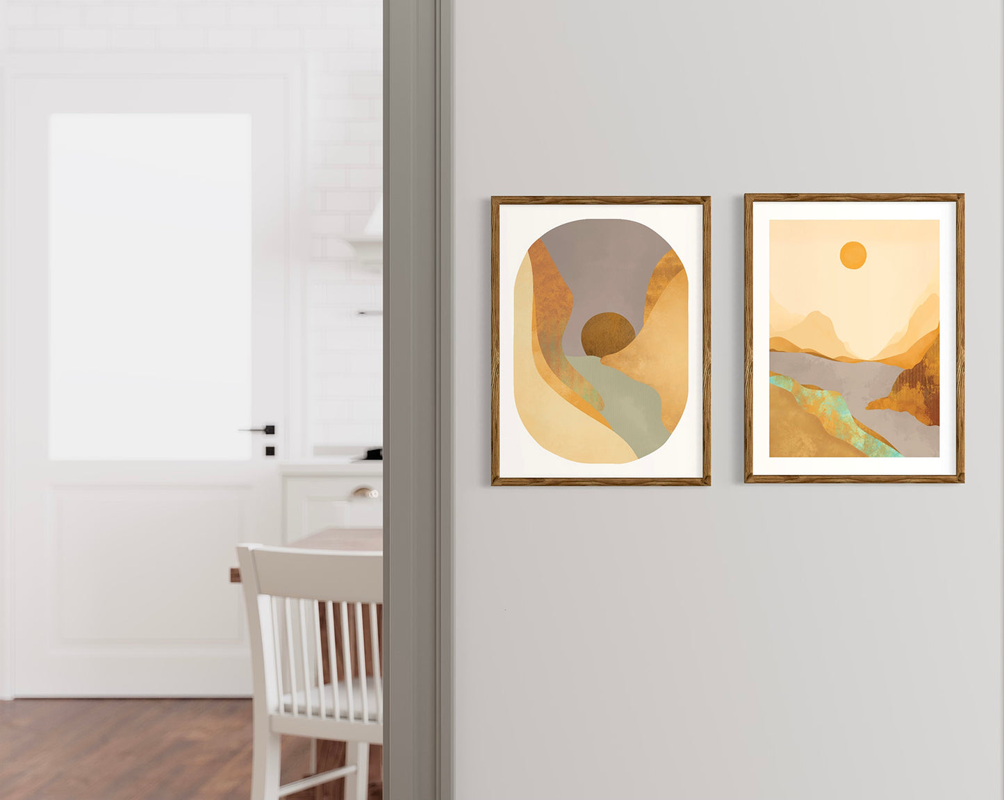 Abstract & Earthy I Wall Art Poster