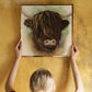 Highland Cow Fine Art Print